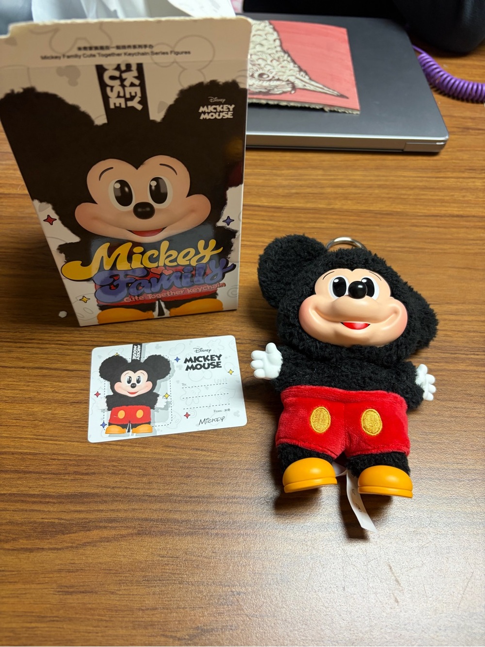 Disney Mickey Family Cute Together Keychain